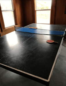 Buckhorn Lodge ping pong