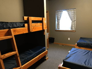 Retreat Lodge room beds
