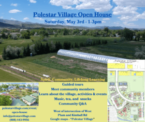 Polestar Village Open House Saturday May 3rd copy