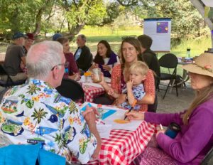 World Cafe small group talking